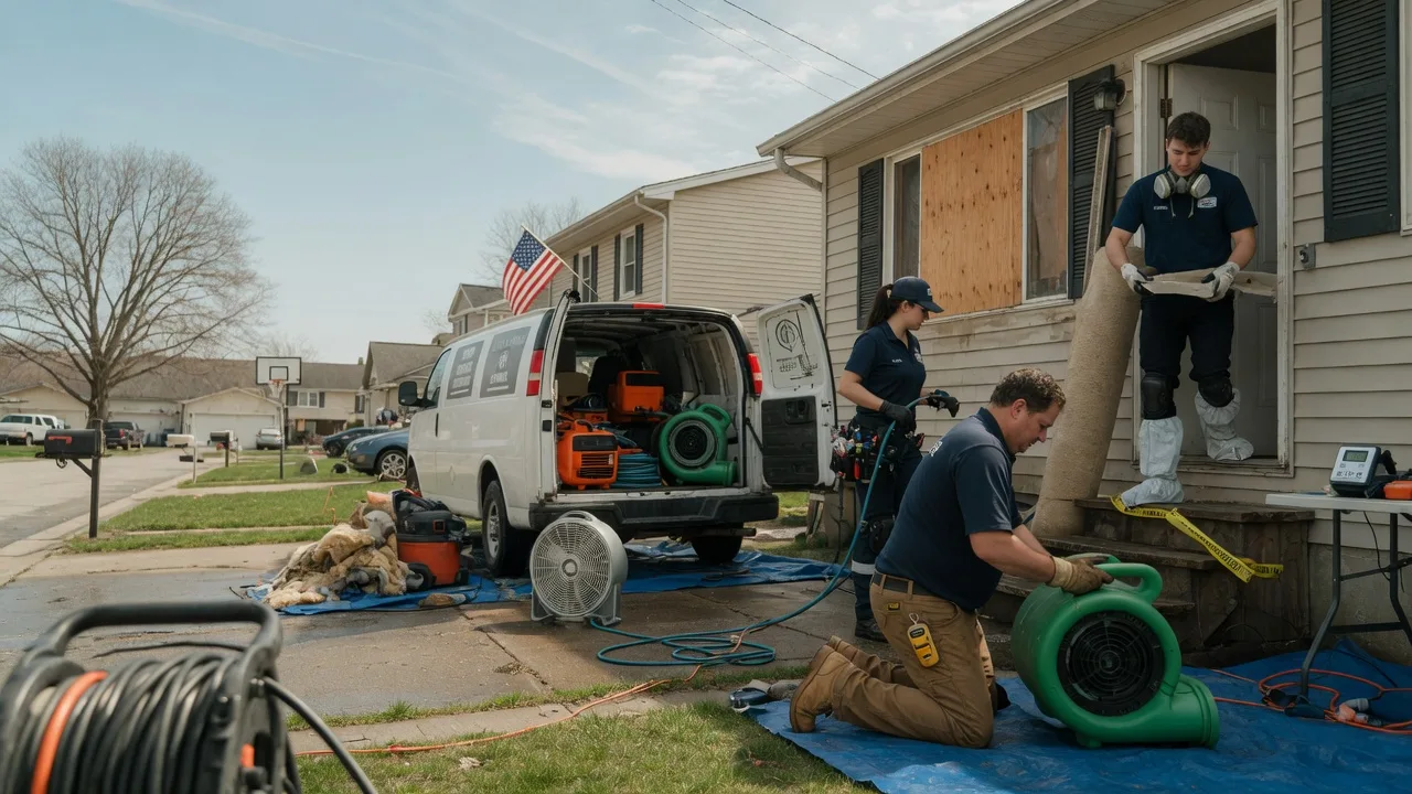 Water Damage Restoration in Gibsonia, PA near me